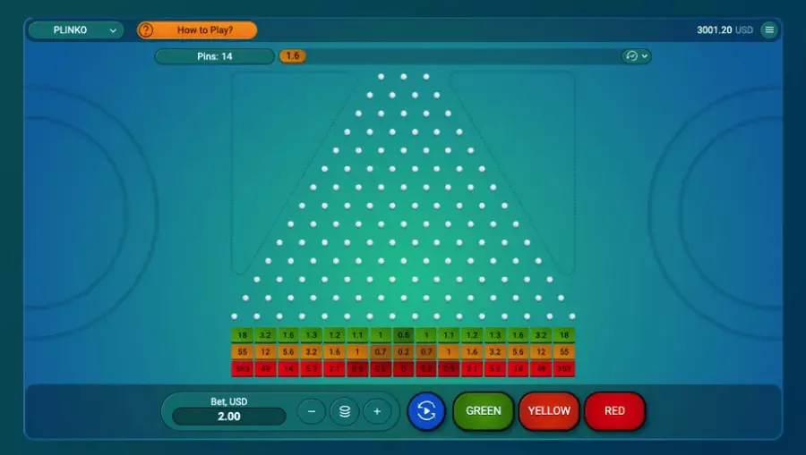 1win plinko